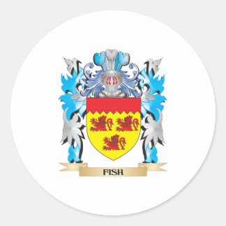 20+ Fish Family Crest Stickers - Custom Designs | Zazzle