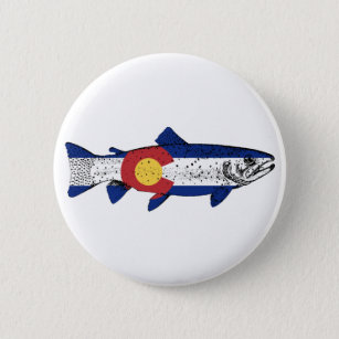 Fly Fishing Pins and Buttons for Sale