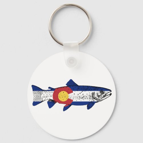 Fish Colorado Keychain