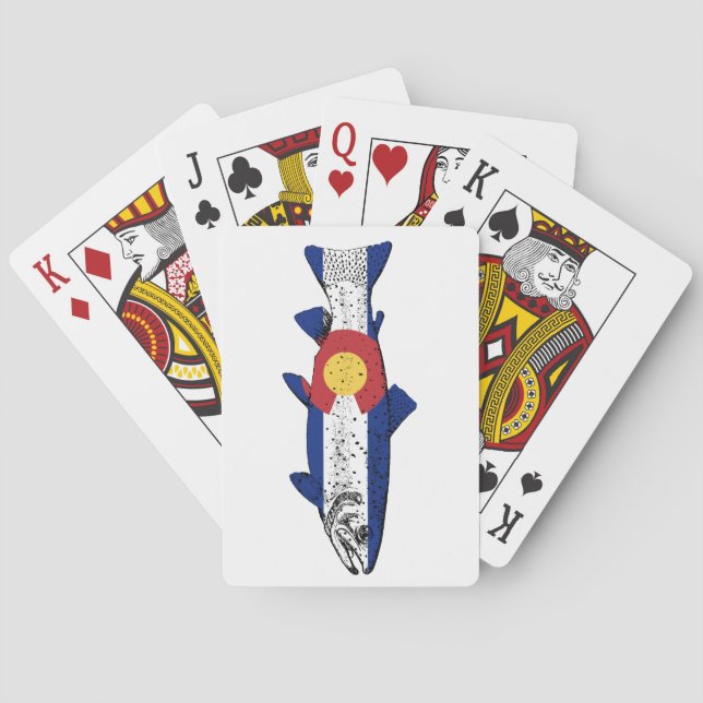 Fish Colorado Poker Cards (Back)