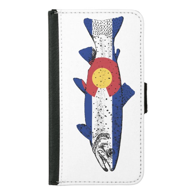 Fish Colorado Samsung Galaxy Wallet Case (Front)