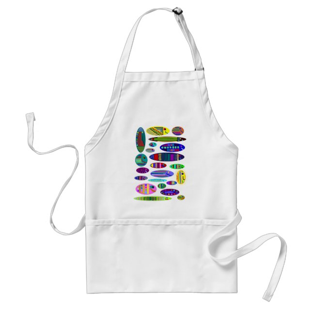 Fish Colorful Aquarium Apron (Front)