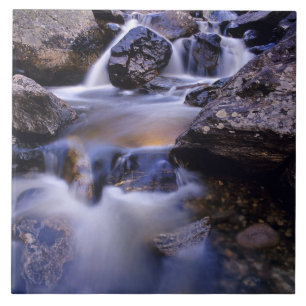 Fish Creek Falls near Steamboat Springs Colorado Ceramic Tile