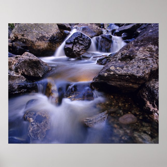Fish Creek Falls near Steamboat Springs Colorado Poster (Front)