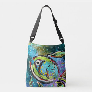 Fish Crossbody Tote