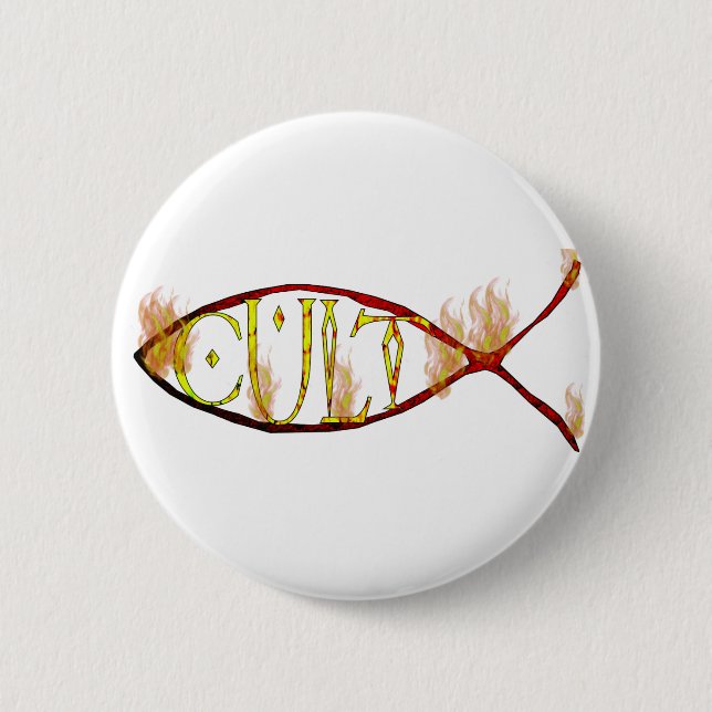 Fish Cult Button (Front)