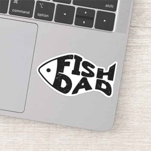 Fish Dad Sticker