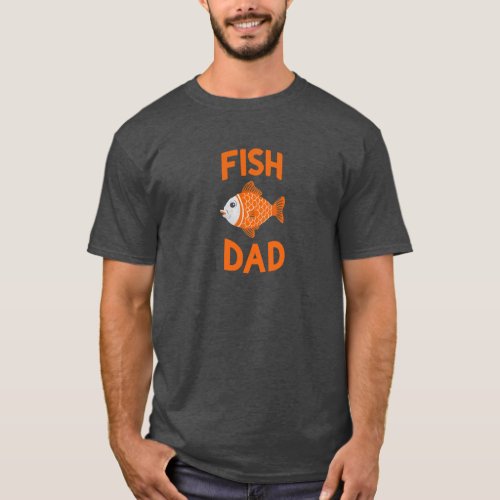 Fish Dad T shirt design