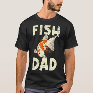 Fish Daddy Koi Dad Koi Pond T-Shirt