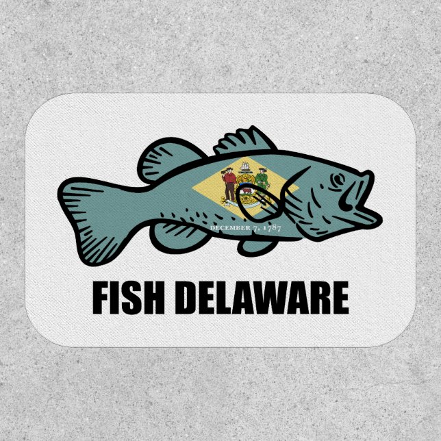 Fish Delaware Patch (Front)