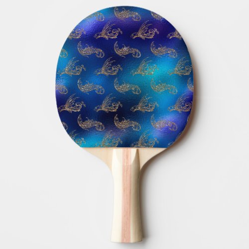 Fish Design Ping Pong Paddle