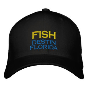 FISH DESTIN FLORIDA FISHING HAT