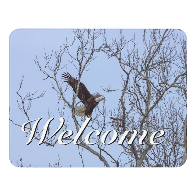 Fish Dinner Delivery Painterly Welcome Sign (Contemporary Front)