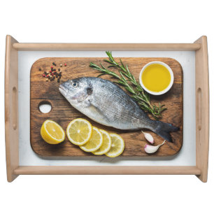 Fish Dorado Serving Tray