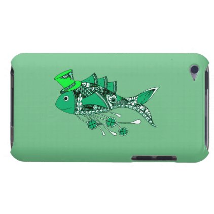 Fish Dressed for St Patrick&#39;s Day Barely There iPod Cover