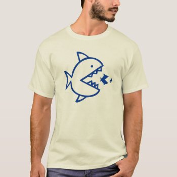 Fish Eat Fish World T Shirt by SimpsonsTShirtShack at Zazzle