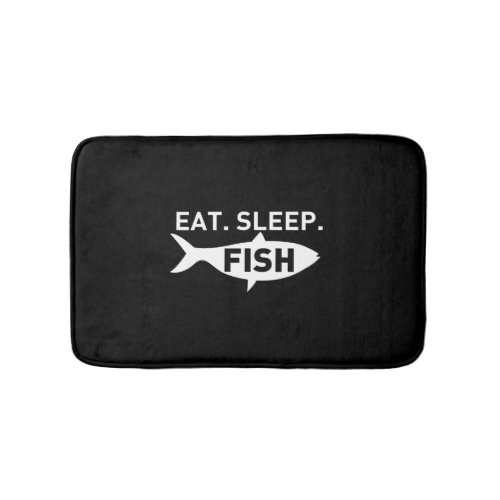 FISH _ EAT SLEEP FISH BATH MAT