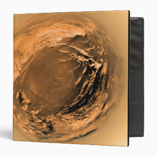 Fish-eye View of Titan's Surface Binder