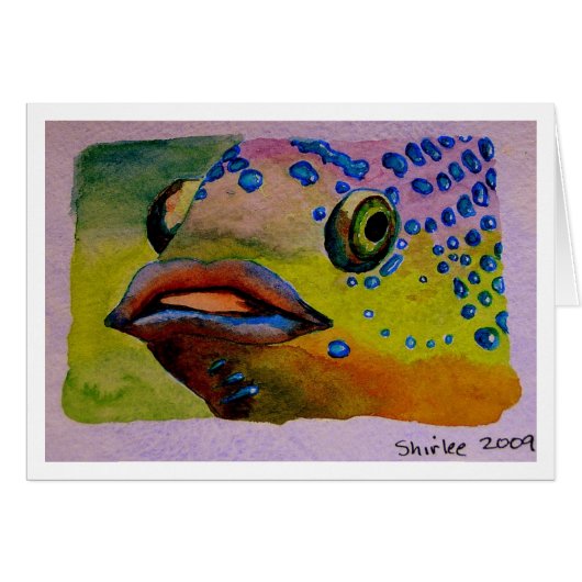 Fish Face Cards (Front Horizontal)