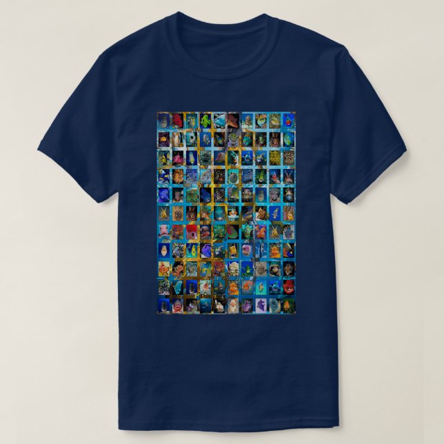 Fish Faces T-Shirt (Design Front)