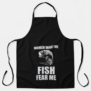Fish Fear Me Fishing Funny Fishing Lover Gift Apron