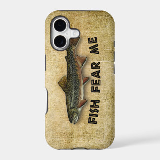 Fish Fear Me Funny Fishing Sports and Recreation iPhone 17 Case