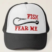 FISH FEAR ME Hook Hat, Zazzle