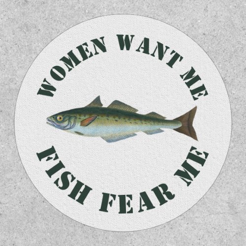 Fish Fear Me Patch