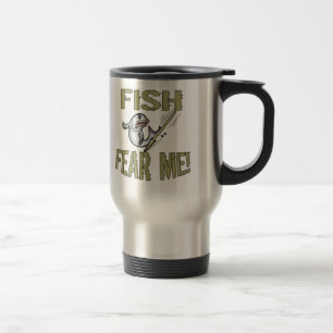 Fish Fear Me T-shirts and Gifts Travel Mug