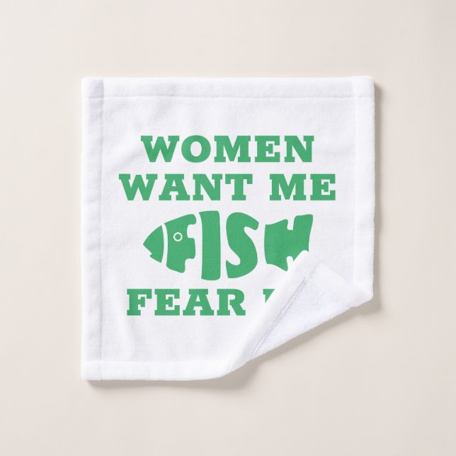 Fish fear me wash cloth (Wash Cloth)