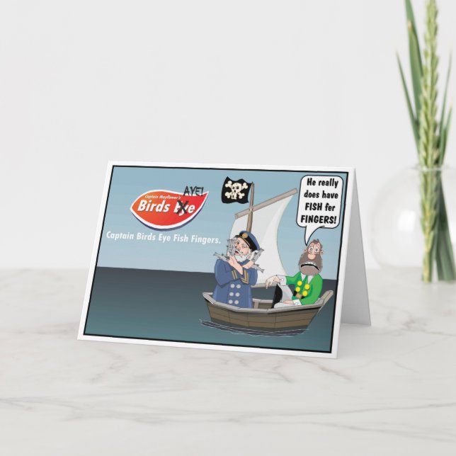 FISH FINGERS CARD (Front)