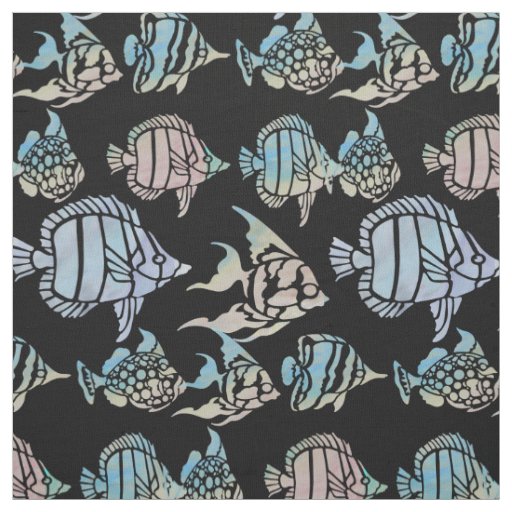 Fish, Fish, Fish and More Fish Fabric