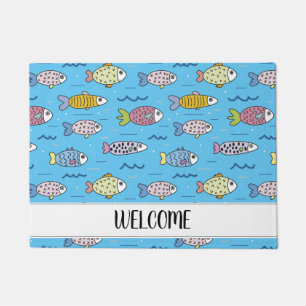 Fish, fish, fish! doormat