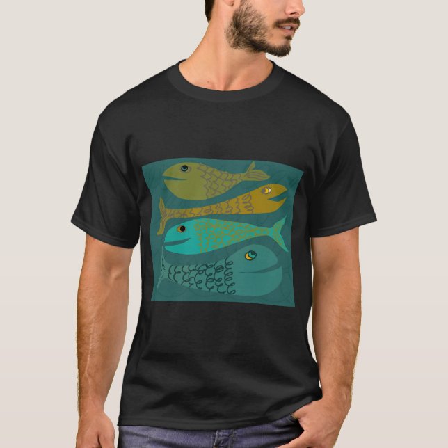 Fish fish fish T-Shirt (Front)
