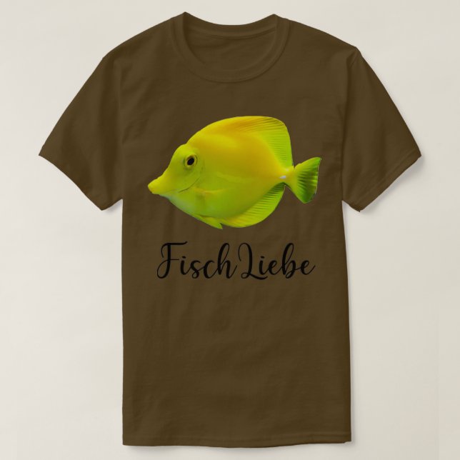 fish fish love T-Shirt (Design Front)