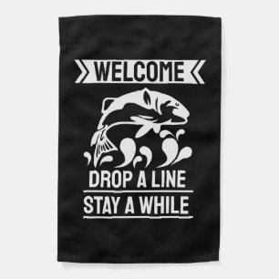 Fish Fishes Fishing Fisherman Gift Garden Flag