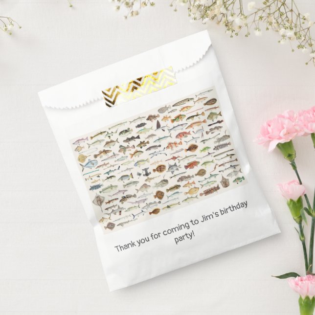 Fish Fishing Favor Bag (Sealed)
