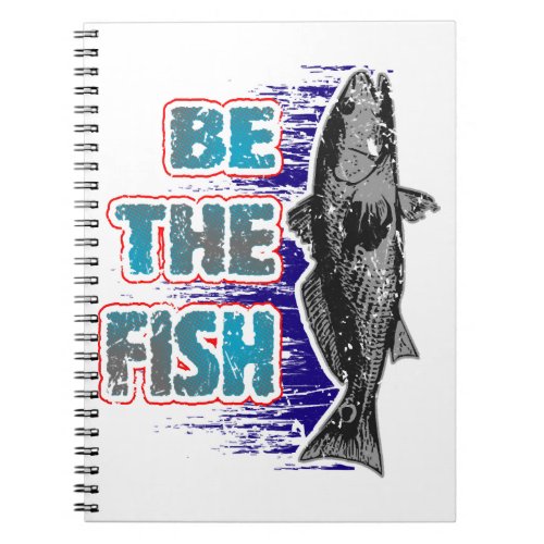 Fish Fishing Hobby Sport Notebook