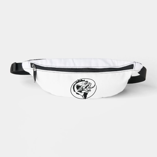 Fish Fishing Hook Fanny Pack (Front)