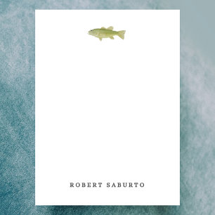 Fish Flat Note Card