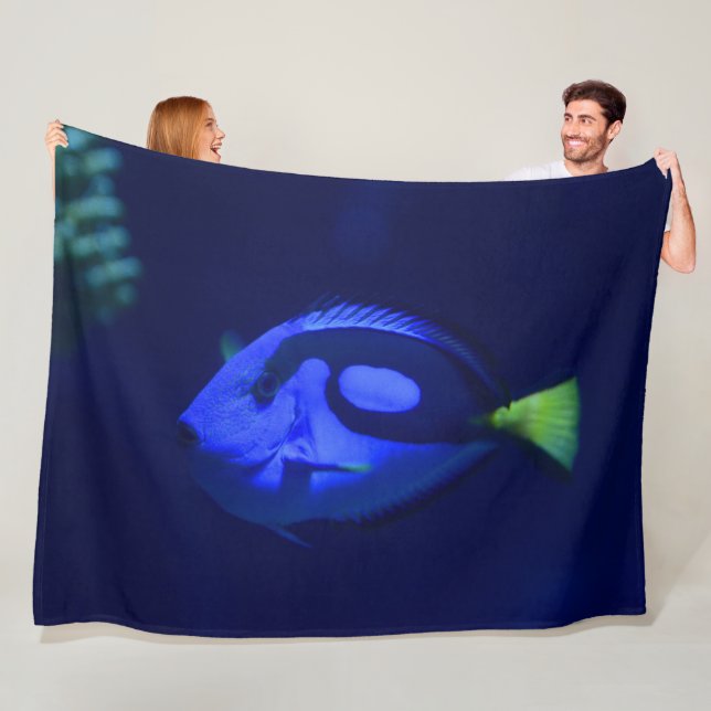 Fish Fleece Blanket (In Situ)