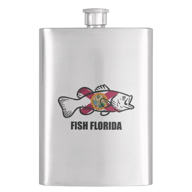 Fish Florida Flask (Front)