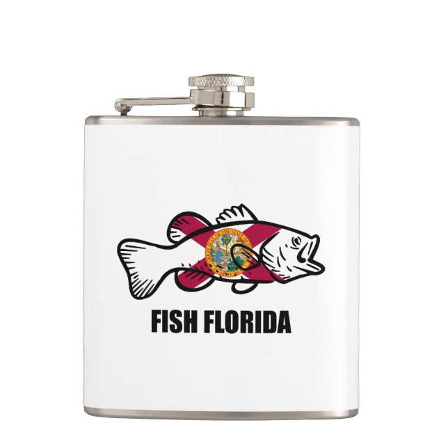 Fish Florida Flask (Front)