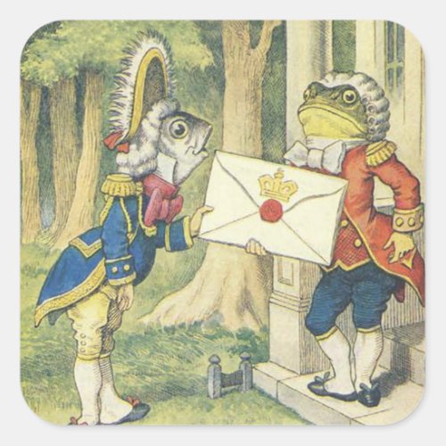 Fish Footman and the British Toad 1 Sticker