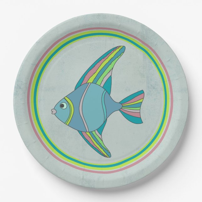 Fish Fry Paper Plate (Front)