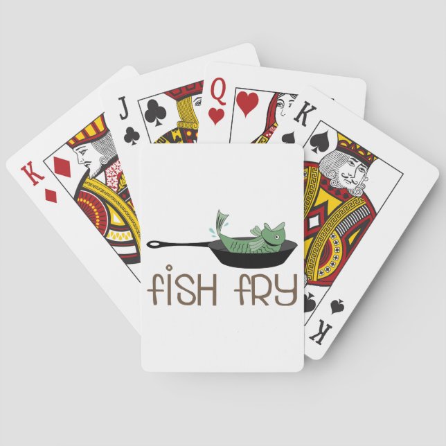 Fish Fry Poker Cards (Back)