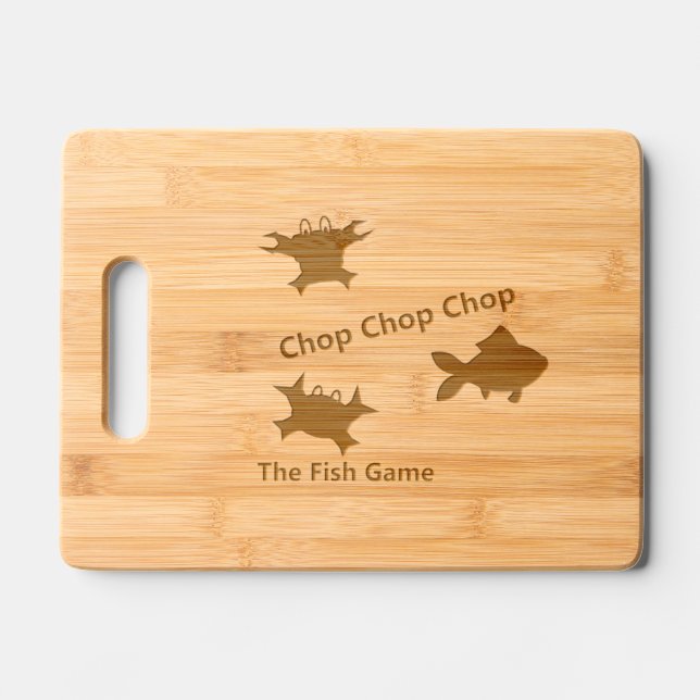 Fish Game Cutting Board (Front)