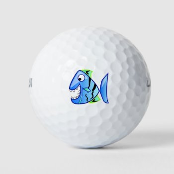 Fish Golf Balls by NatureTales at Zazzle