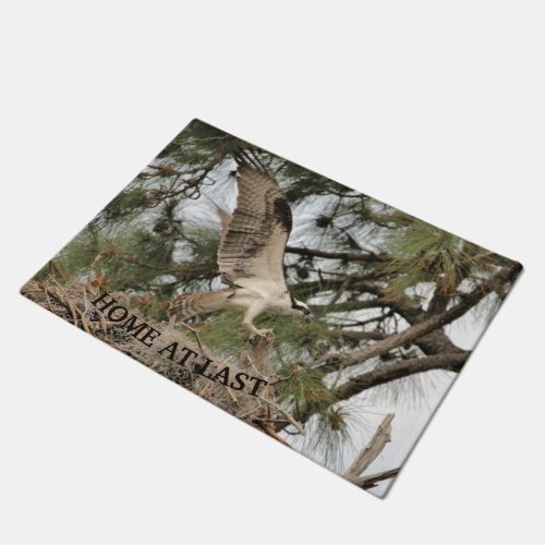 Fish Hawk_ Osprey Door Mat