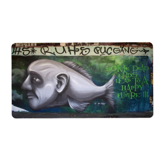 Fish Head Label (Front)